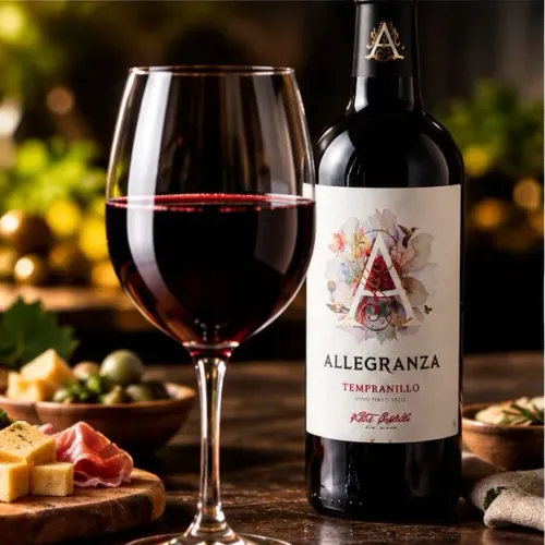 Vinho espanhol Alegranzza tinto 750ml