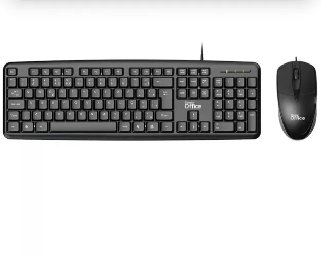 Combo Teclado e Mouse Doutor Office DC100 - NOVO 