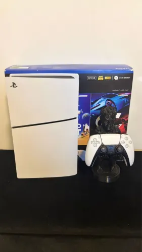 PS5 Slim | Mídia Digital | 1TB SSD | 1 Controle | Caixa ?