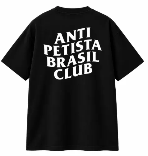 CAMISETA ANTI PETISTA BRASIL CLUB