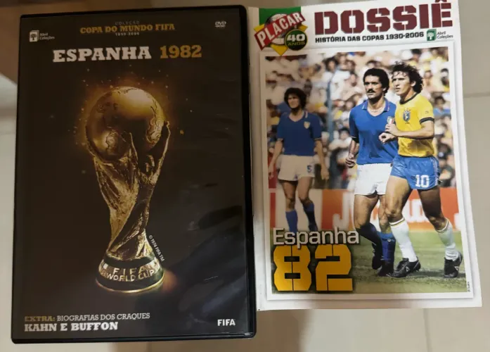 DVD Copa 1982- inclui dossiê Placar