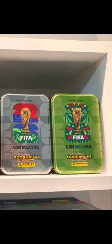 Lata Panini Classic Adrenalyn XL World Cup 2026 copa 2026 vazia