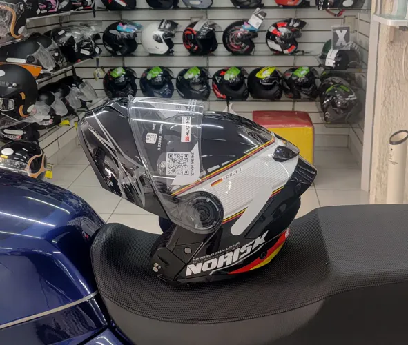 Norisk force 2 grand prix escamoteável com óculos interno T:58