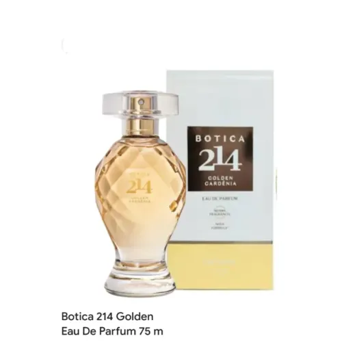 Botica 214 Eau de parfum Golden Gardênia 75ml