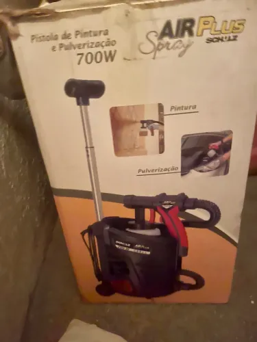 PISTOLA DE PINTURA E PULVERIZAÇÃO 700W Schulz