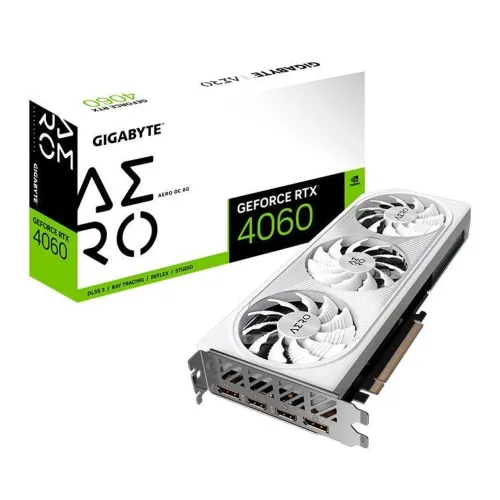 Placa de vídeo gigabyte GeForce RTX 4060 aero OC
