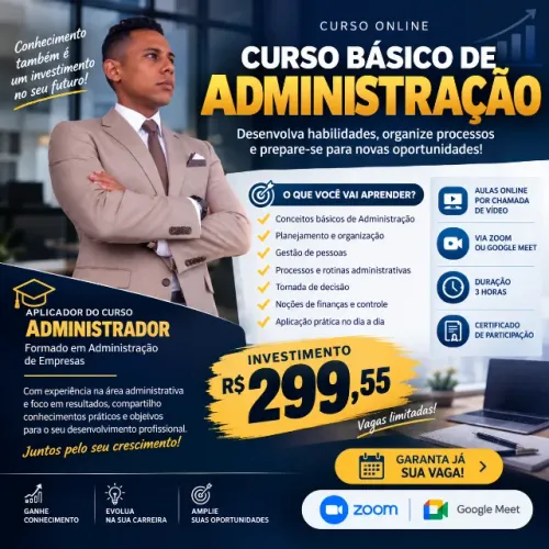 Curso de administração, Tele-presencial