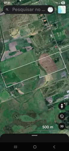 ÁREA NA ESTRADA DO CARVÃO COM 194 MIL METROS QUADRADOS, COM 230 M DE FRENTE PARA PISTA.