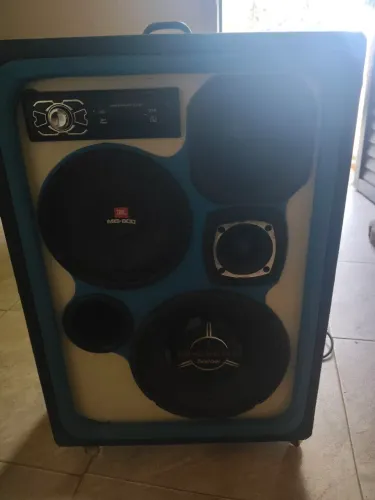 Caixa Trio Potente JBL + Bomber | Taramps TL-1500 | Bluetooth | Funcionando 100%