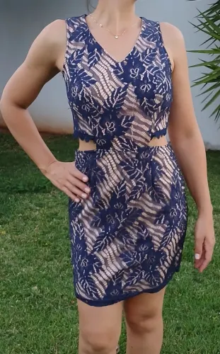 Vestido Azul