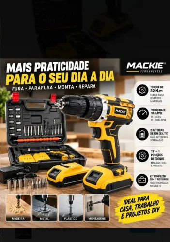 Furadeira Parafusadeira De Impacto