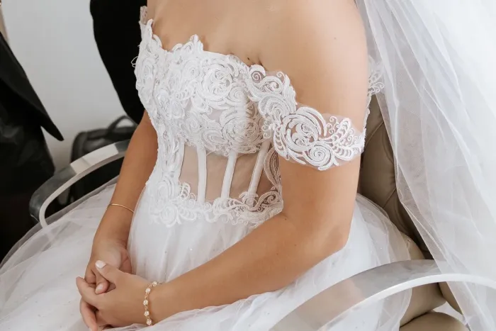 Vestido de Noiva Princesa Sob Medida - Usado 1x