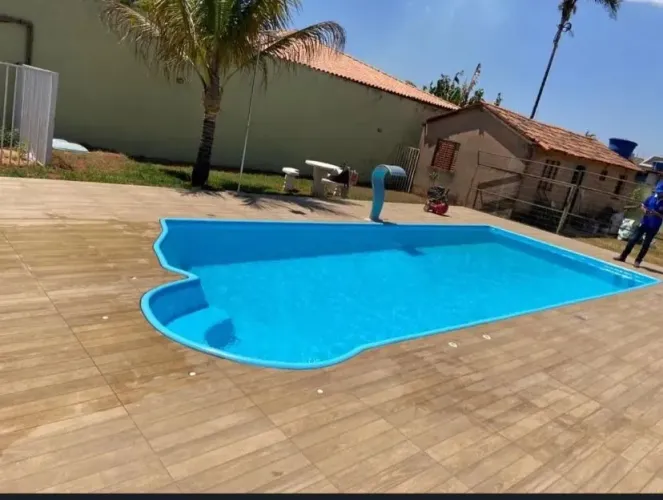 Piscina de fibra 9 metros