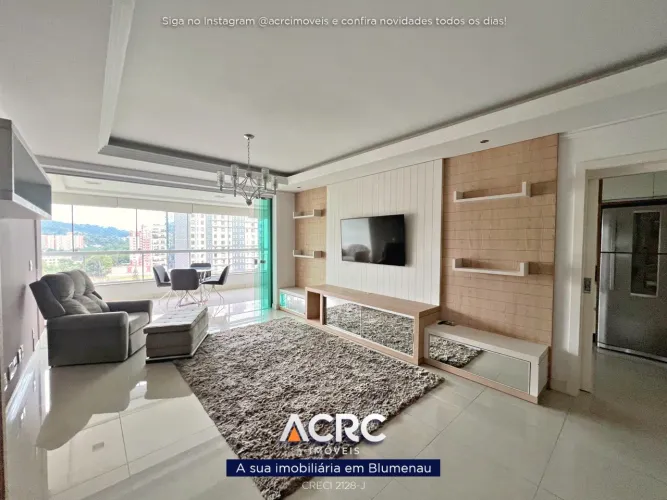 ACRC Imóveis - AP10456 - Apartamento para Locação no Bairro Jardim Blumenau