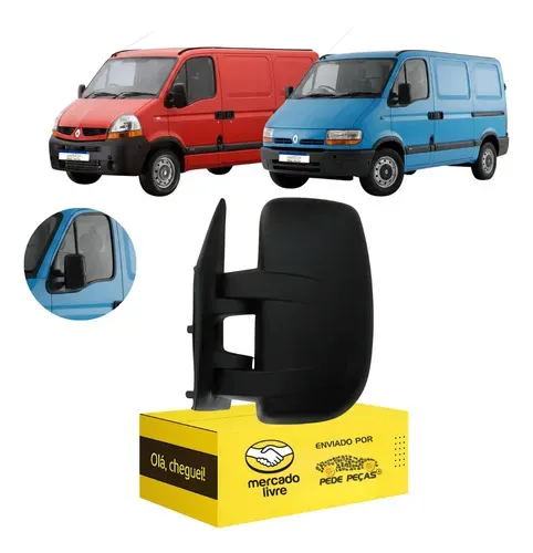 Retrovisor Renault Master 2003 A 2012 Fixo Le