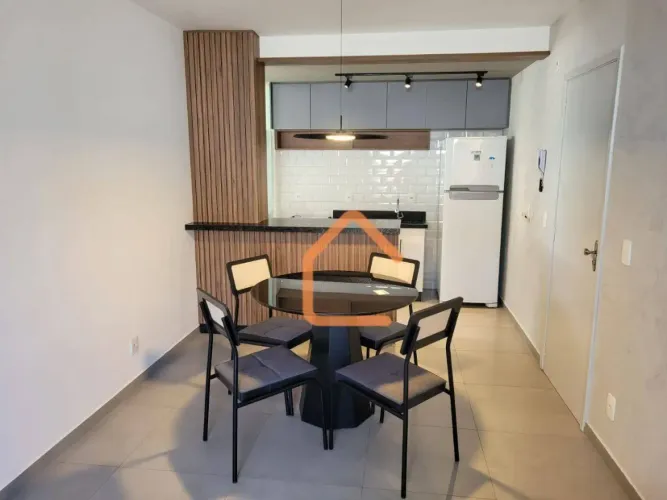 Apartamento com 1 dormitório para alugar, 49 m² por R$ 1.800/mês - Inconfidentes - Pouso A