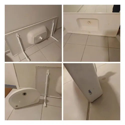 Bancada de Cozinha e Lavatório de Banheiro