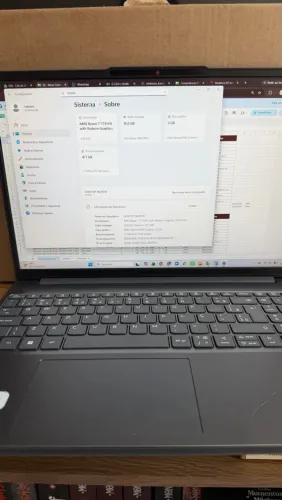 Notebook Lenovo Ideapad Slim 3 Ryzen 7 7735hs 16gb 512gb W11<br> l