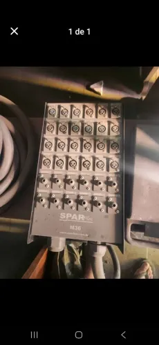 medusamulticabo de palco (stage box / ), modelo SPARflex M36