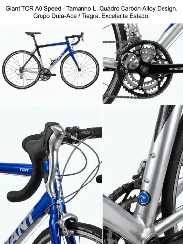 Bicicleta Speed Giant TCR A0 Carbon-Alloy - Tam L (Dura-Ace / Tiagra)