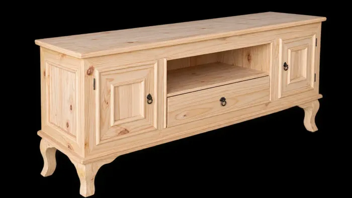 Rack de madeira