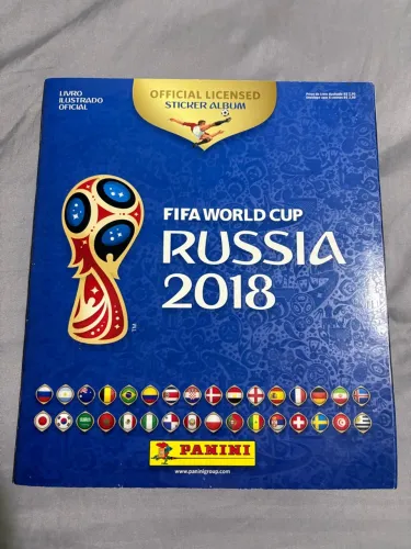 Álbum da Copa do Mundo 2018 Completo Capa Mole