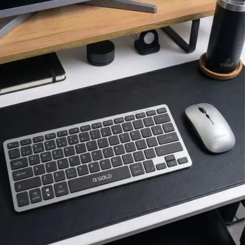 Teclado e Mouse sem fio Bluetooth 4.0 e 5.0 para tablet celular Smart 