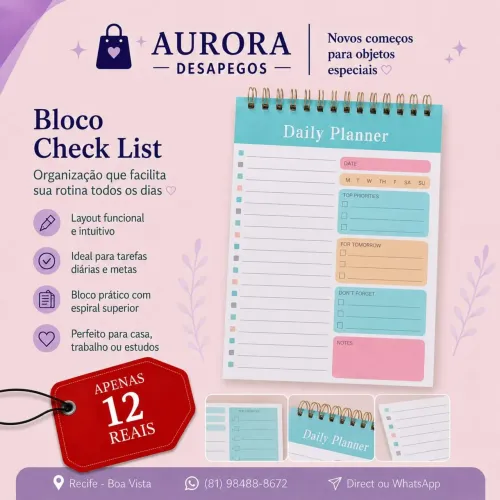 Bloco Check List