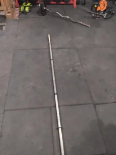 Barra de supino maciça cromada