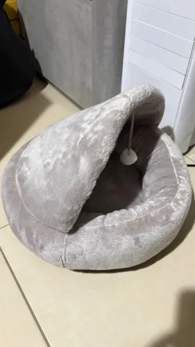 Toca Cama para Gatos Flicks Cinza