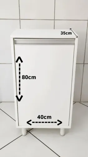 Balcão multiuso c/ puxador MDF