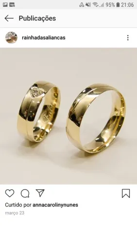 Aliança de ouro 