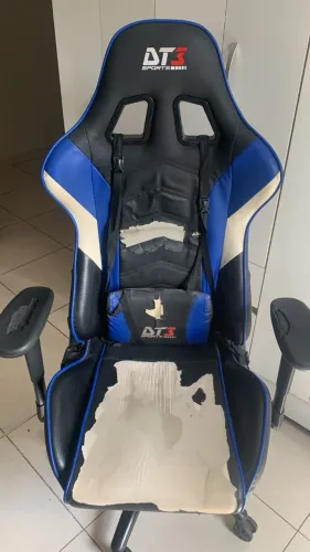 Cadeira Gamer DT3 precisando de reforma