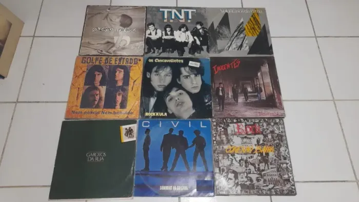 Discos de Vinil Punk Rock Nacional - a partir de 60,00