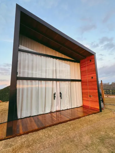 Chalé de luxo nas montanhas