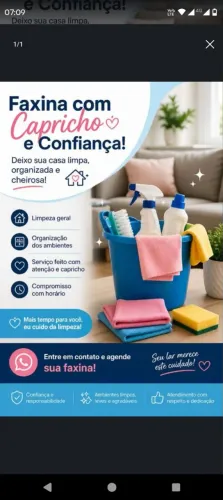 Serviços de Faxina e Limpeza Residencial