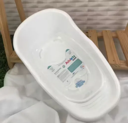 Banheira branca adoleta 20l nova