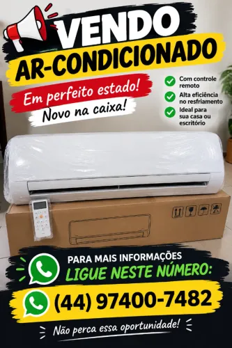 Vende-se ar- condicionado.
