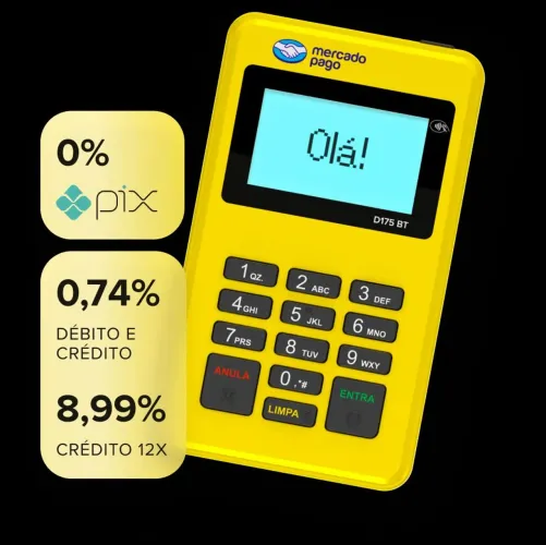 Vendo Máquina de cartão Mercado pago