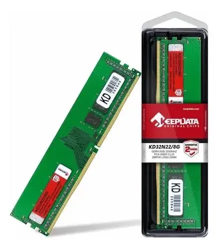 Memória ram ddr4 8Gb 3200 MHz desktop