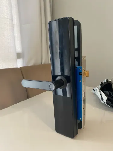 Fechadura eletrônica biometria de embutir