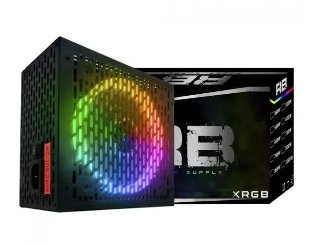 Fonte BRX Rainbow RGB, 650W, 80 Plus Bronze, PFC Ativo, 51033651