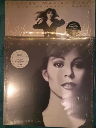 LP Daydream + LD Madson Square Garden seminovos com Plástico com Stick
