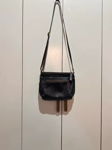 Bolsa couro Fóssil pequena