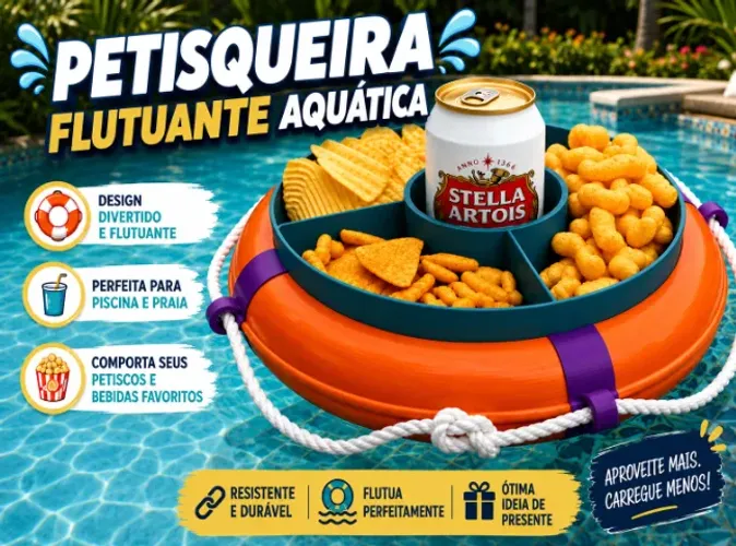 Petisqueira Flutuante Aquática
