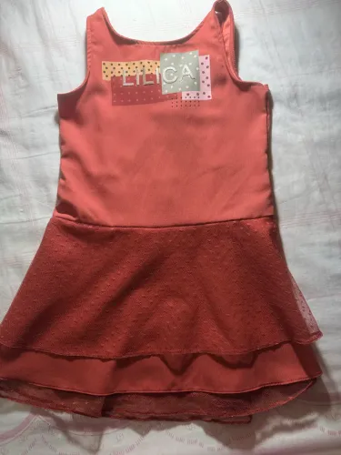 Vestido Lilica Ripilica usado 1 vez, 3 -4 anos