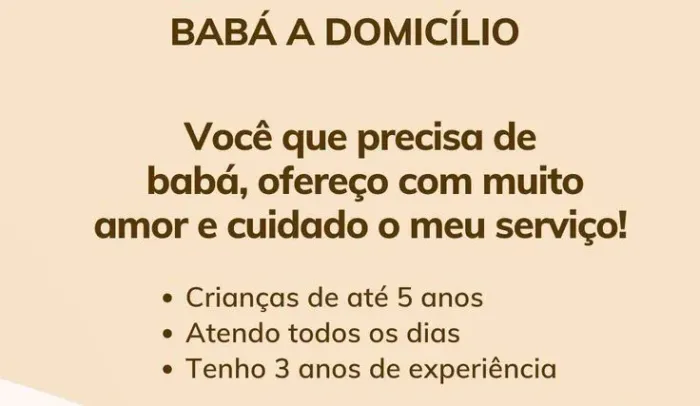 Sou babá 