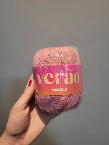 Linha de crochê - Verão circulo N°3390