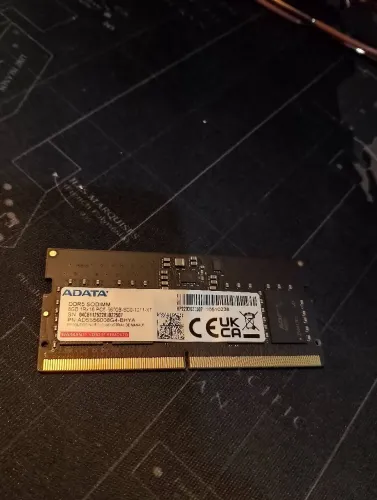 Memória ra adata DDR5 8GB 4800mhz para notebook