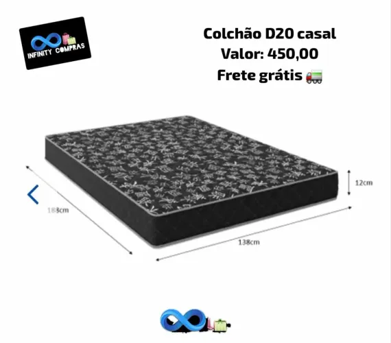 Colchão casal D20